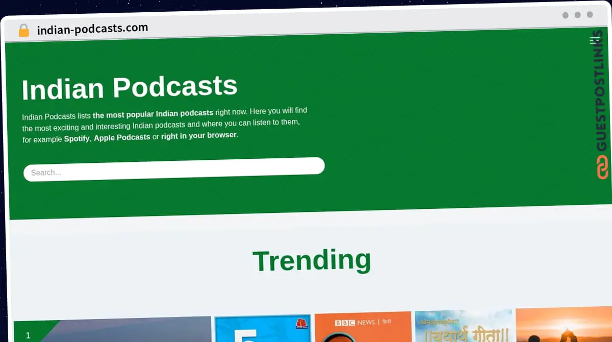Publish Guest Post on indian-podcasts.com