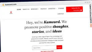 Publish Guest Post on kamcord.com