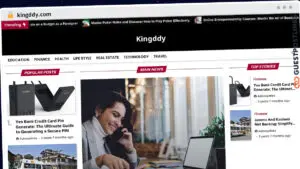 Publish Guest Post on kingddy.com