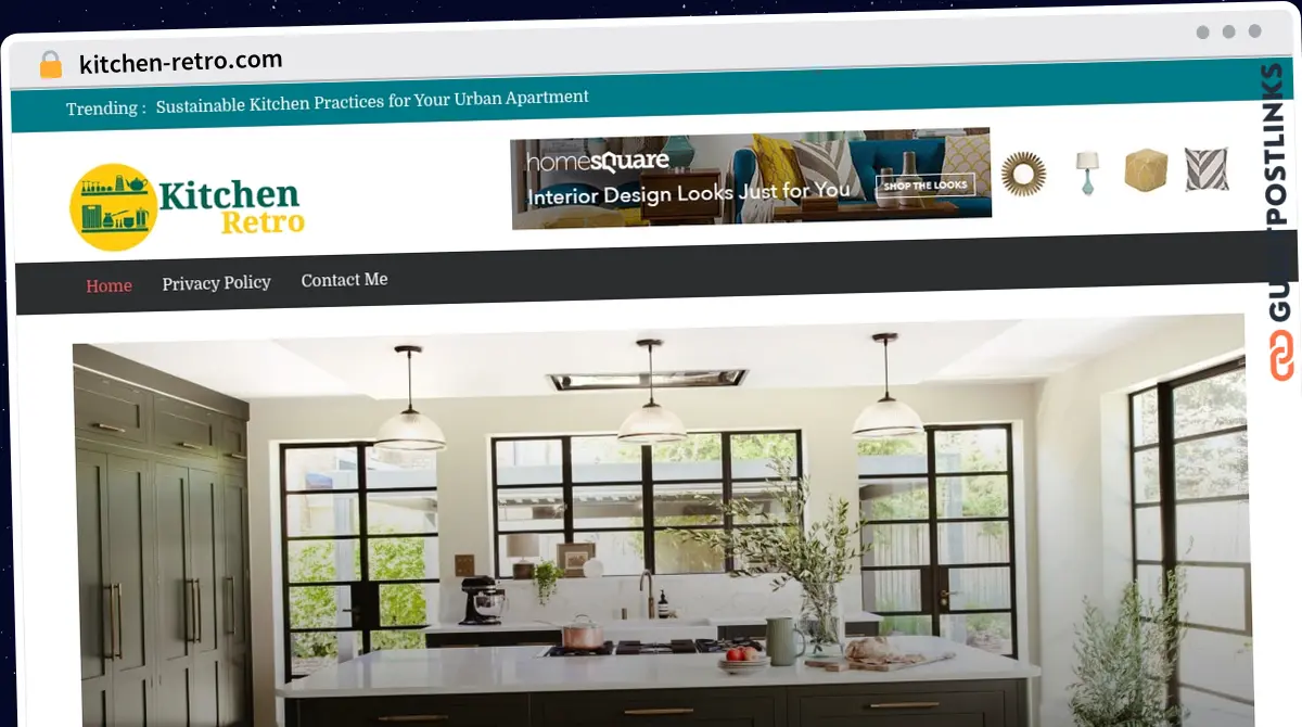 Publish Guest Post on kitchen-retro.com