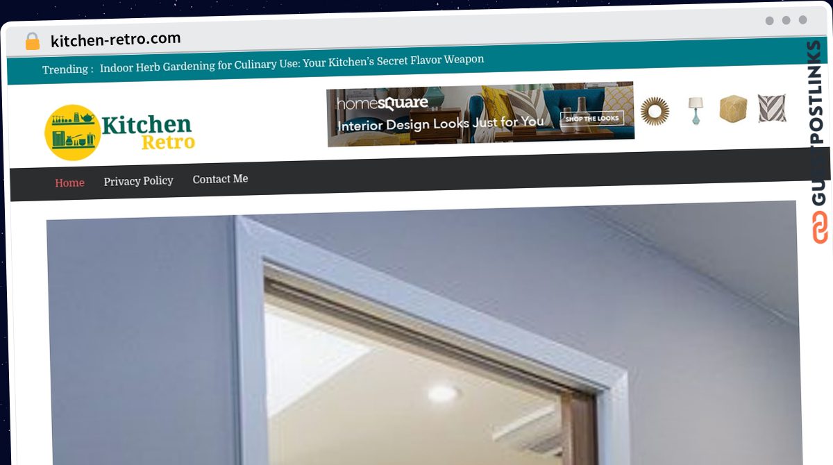 Publish Guest Post on kitchen-retro.com