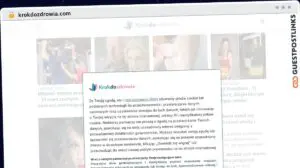 Publish Guest Post on krokdozdrowia.com