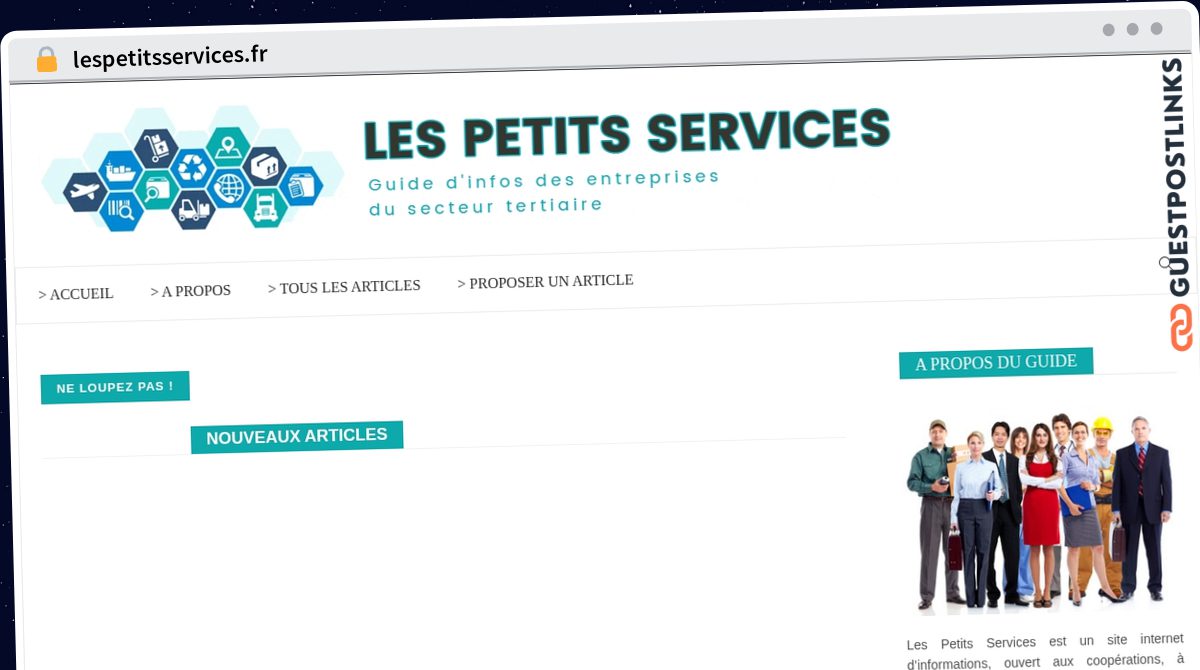 Publish Guest Post on lespetitsservices.fr