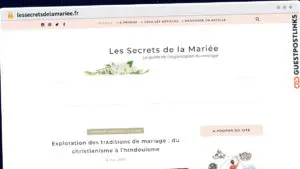 Publish Guest Post on lessecretsdelamariee.fr