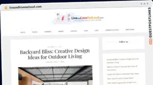 Publish Guest Post on liveandloveoutloud.com