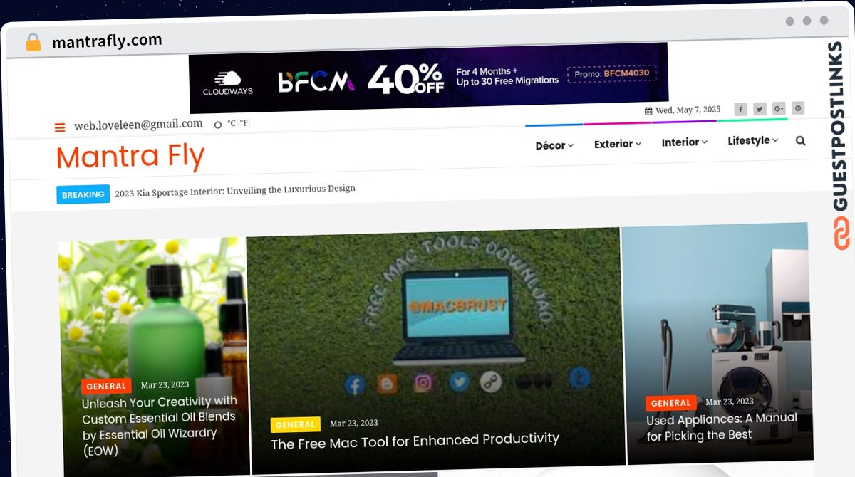 Publish Guest Post on mantrafly.com