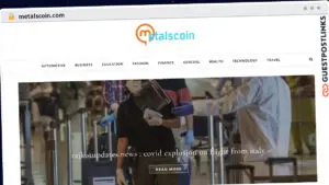 Publish Guest Post on metalscoin.com