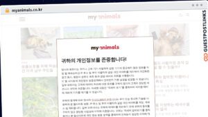 Publish Guest Post on myanimals.co.kr