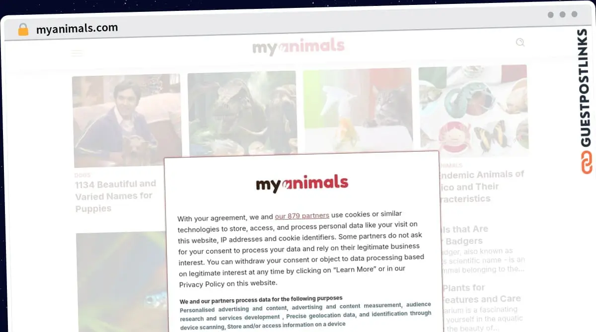 Publish Guest Post on myanimals.com