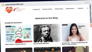 Publish Guest Post on myfavouriteceleb.com