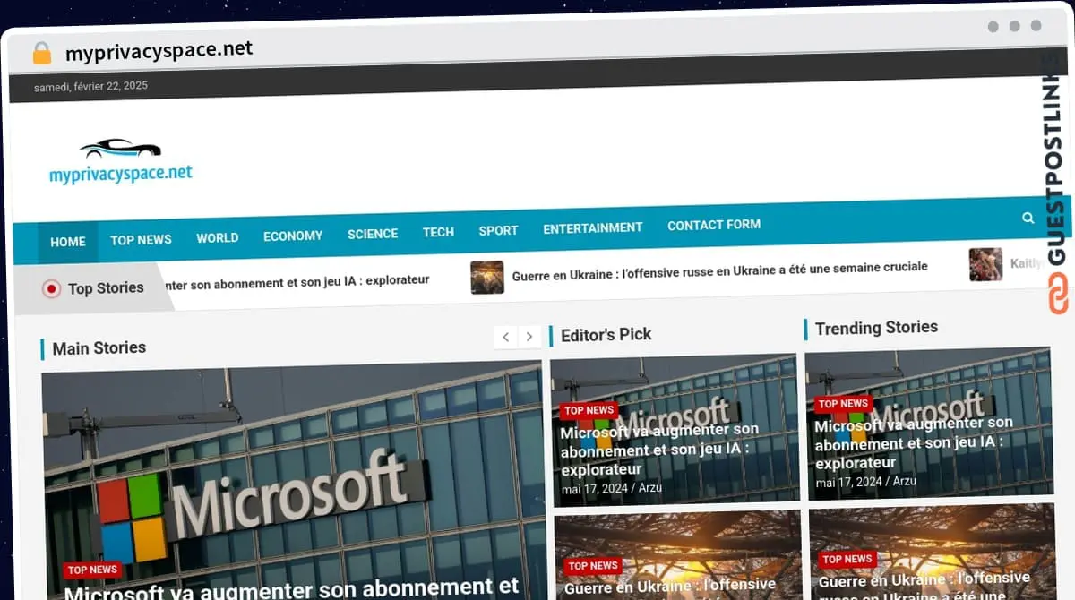Publish Guest Post on myprivacyspace.net