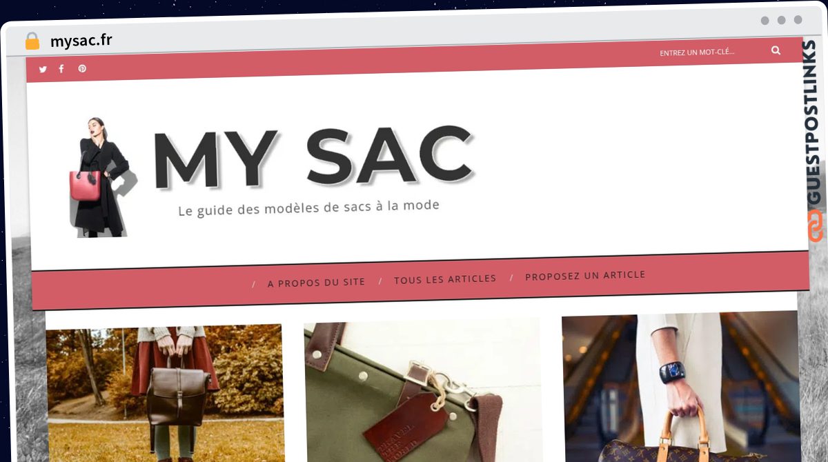 Publish Guest Post on mysac.fr