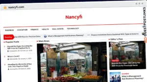 Publish Guest Post on nancyfi.com