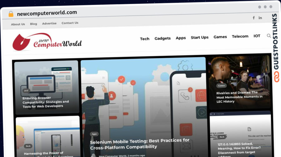 Publish Guest Post on newcomputerworld.com