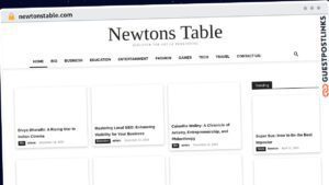 Publish Guest Post on newtonstable.com