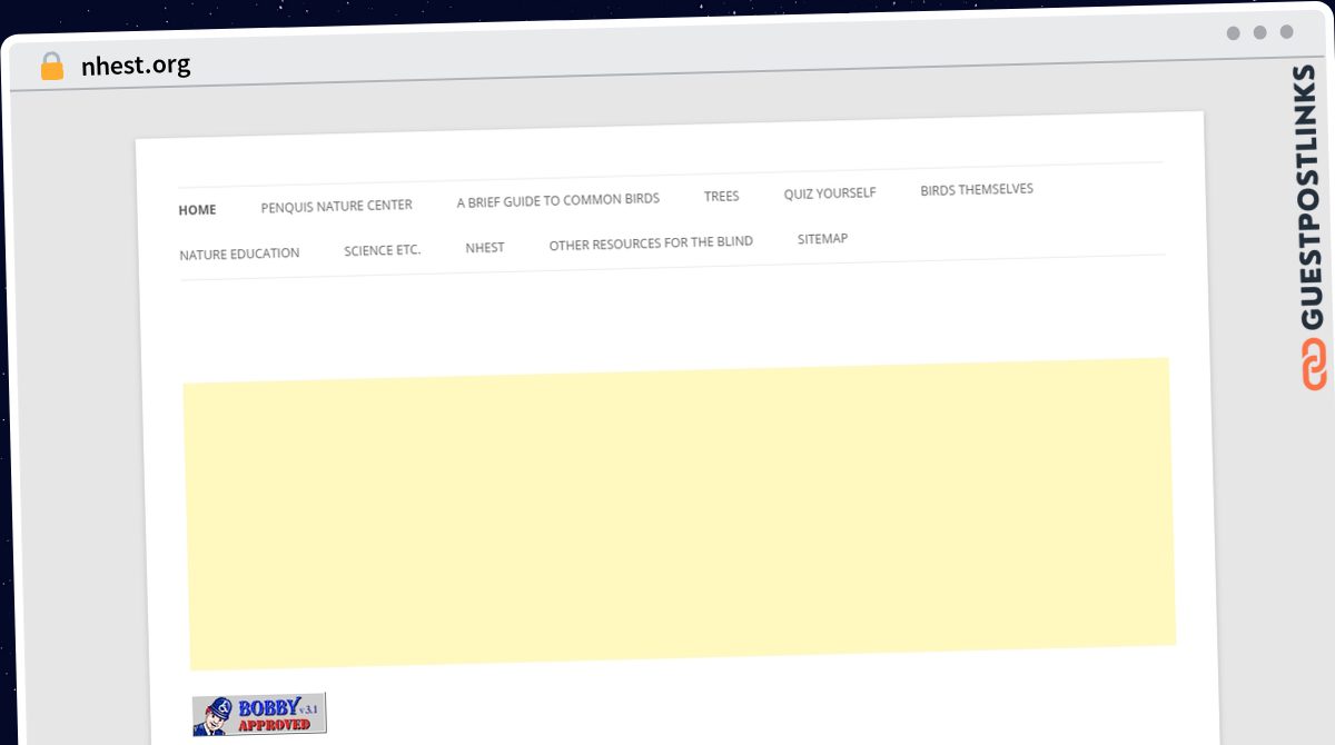 Publish Guest Post on nhest.org