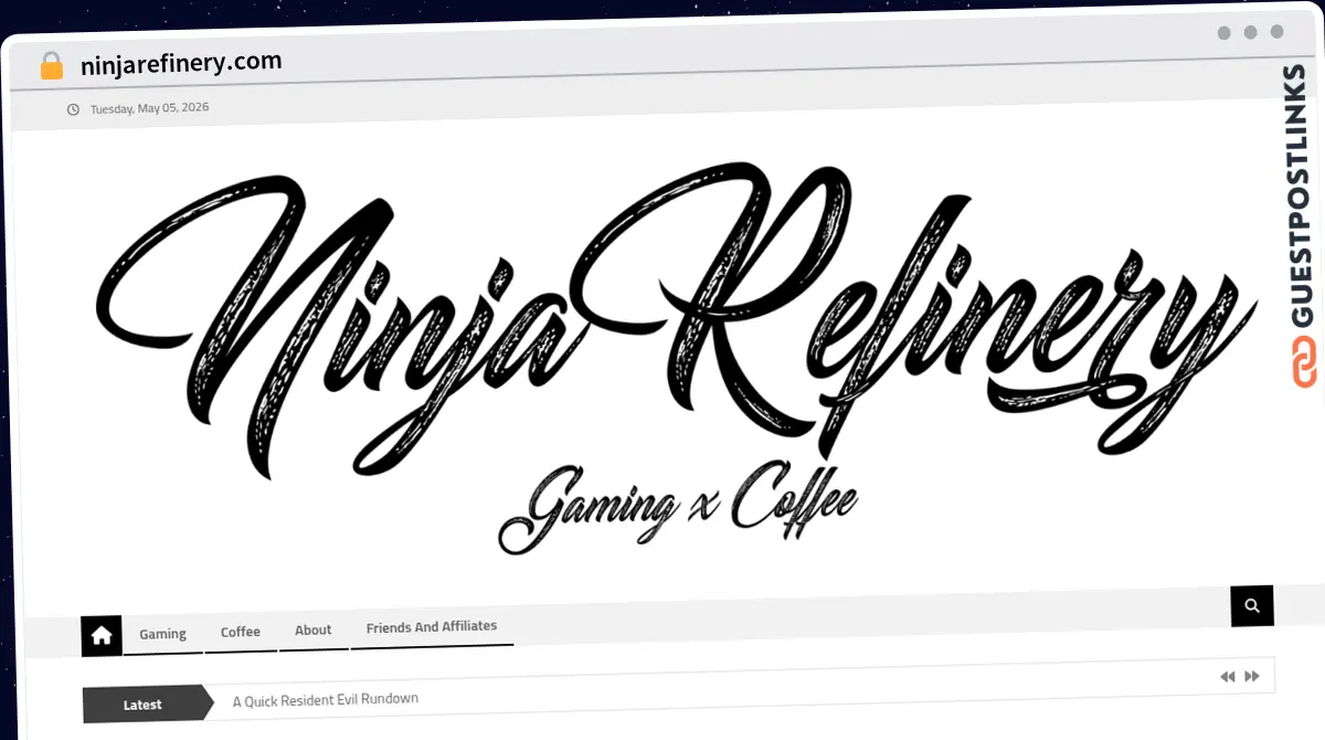 Publish Guest Post on ninjarefinery.com
