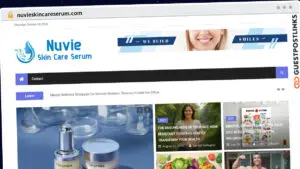 Publish Guest Post on nuvieskincareserum.com