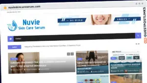 Publish Guest Post on nuvieskincareserum.com