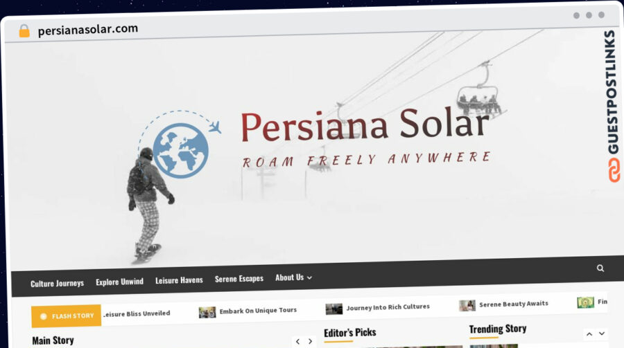 Publish Guest Post on persianasolar.com