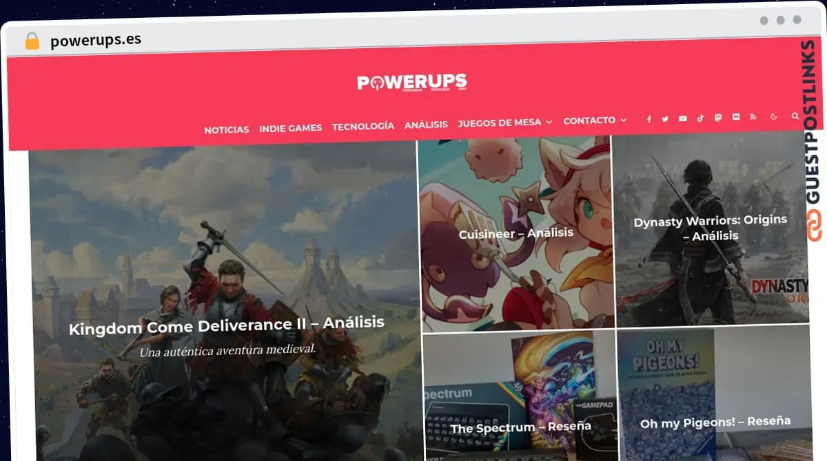 Publish Guest Post on powerups.es