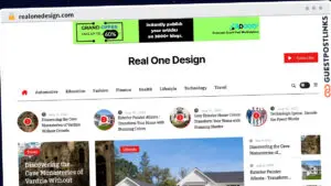 Publish Guest Post on realonedesign.com