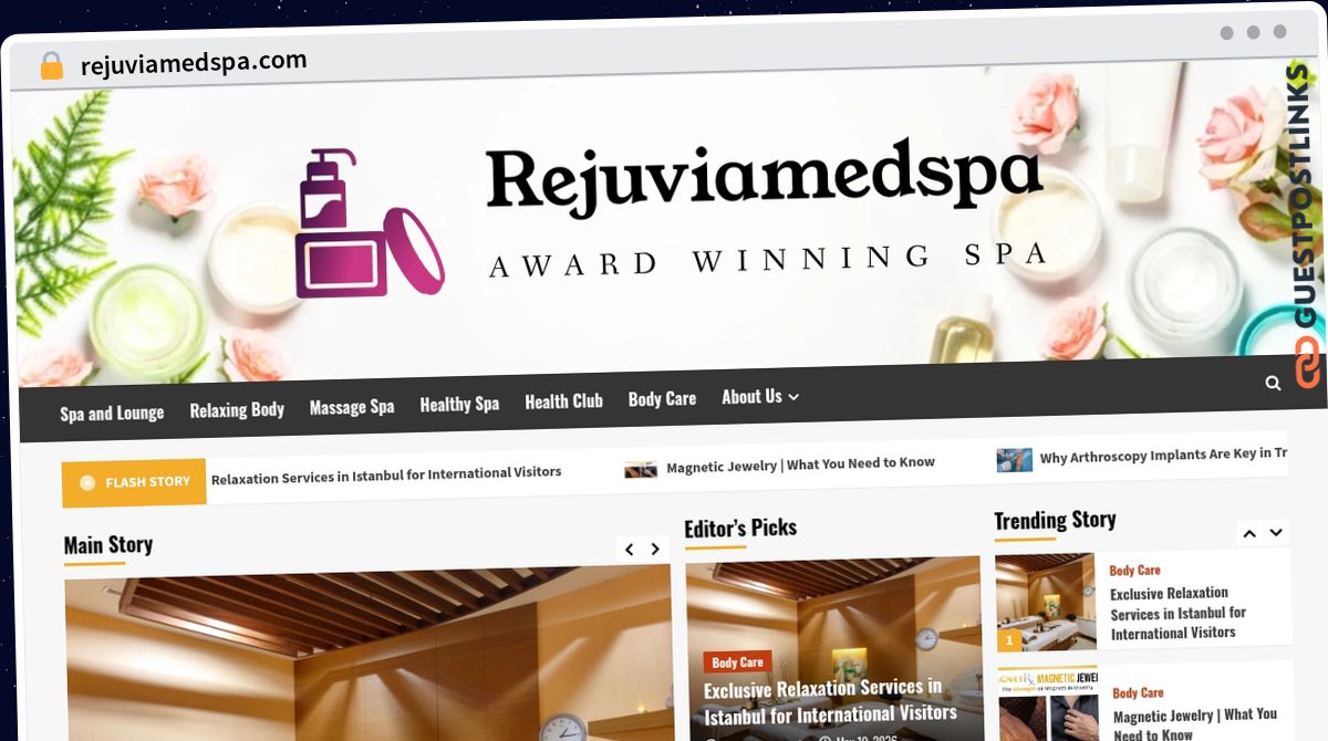 Publish Guest Post on rejuviamedspa.com