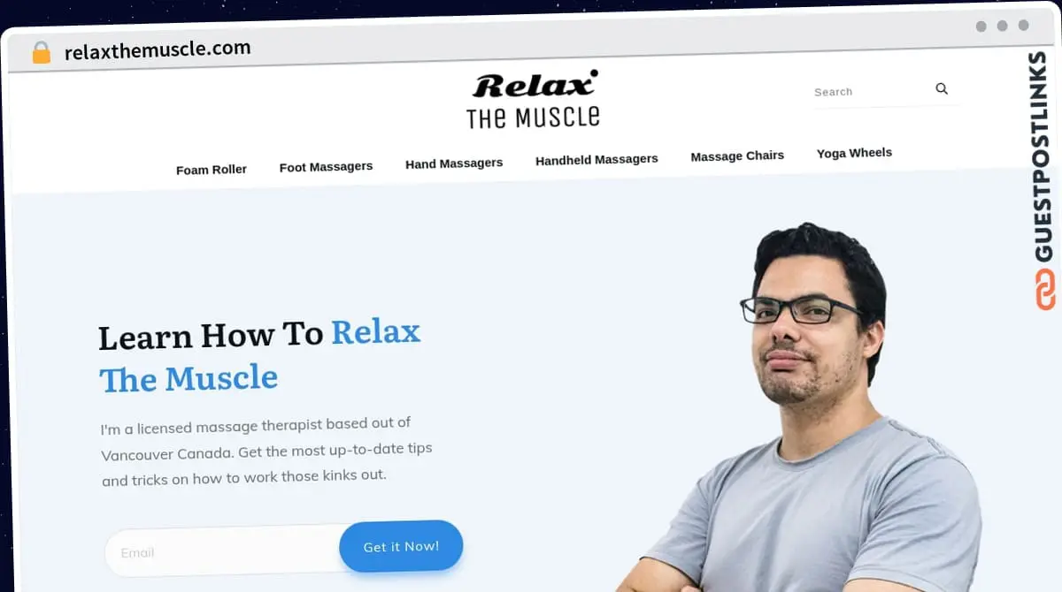 Publish Guest Post on relaxthemuscle.com