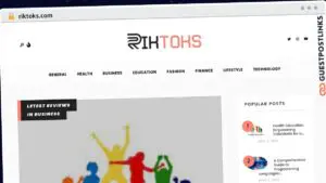 Publish Guest Post on riktoks.com