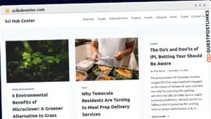 Publish Guest Post on scihubcenter.com