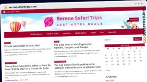 Publish Guest Post on serenesafaritrips.com