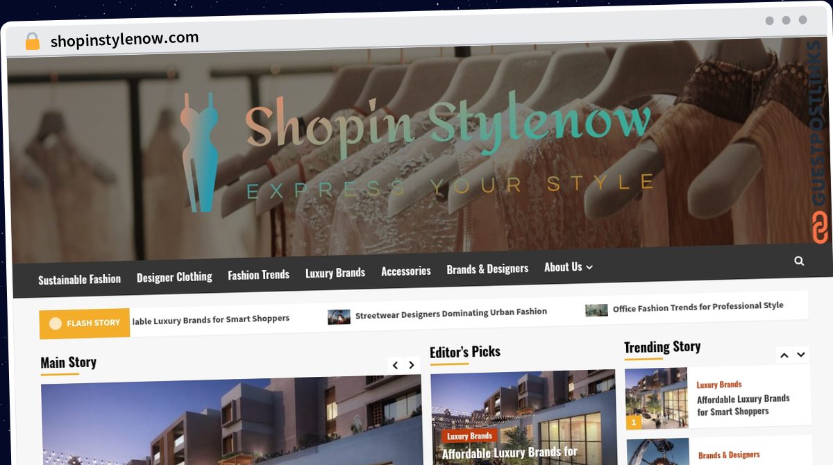 Publish Guest Post on shopinstylenow.com