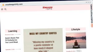 Publish Guest Post on smashnegativity.com