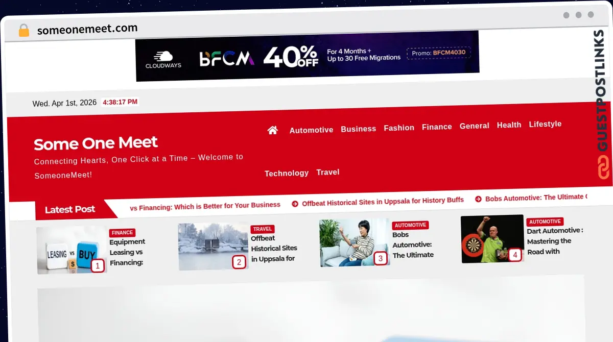 Publish Guest Post on someonemeet.com