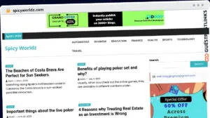 Publish Guest Post on spicyworldz.com