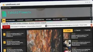 Publish Guest Post on tahitiflowers.com