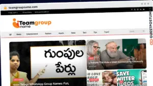 Publish Guest Post on teamgroupname.com