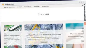 Publish Guest Post on terionn.com