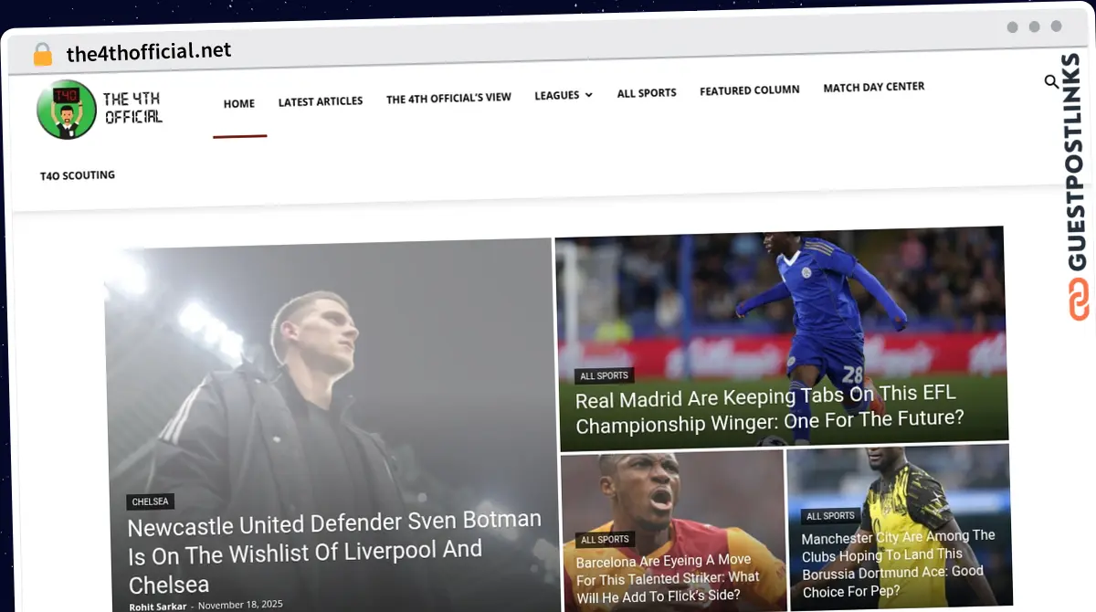 Publish Guest Post on the4thofficial.net