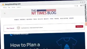 Publish Guest Post on thenytimesblog.com