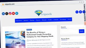 Publish Guest Post on tripovik.com