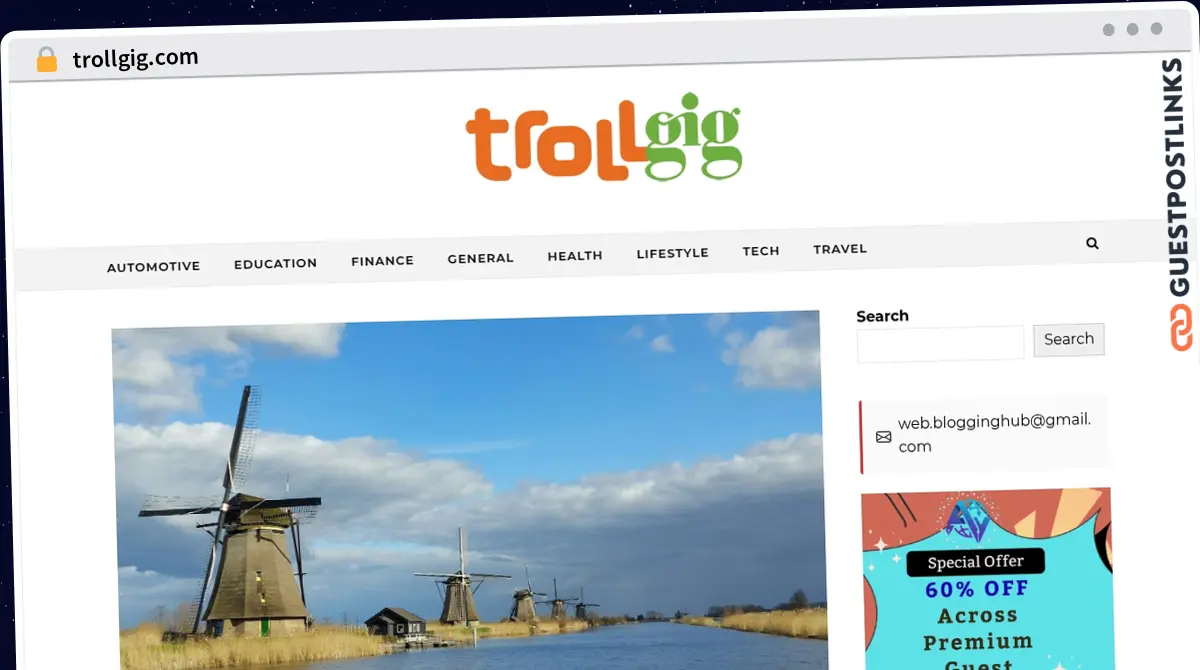 Publish Guest Post on trollgig.com