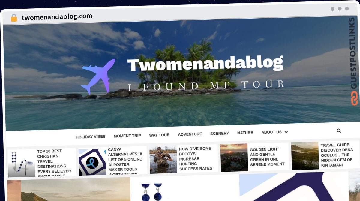 Publish Guest Post on twomenandablog.com