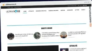 Publish Guest Post on ultimavoce.it