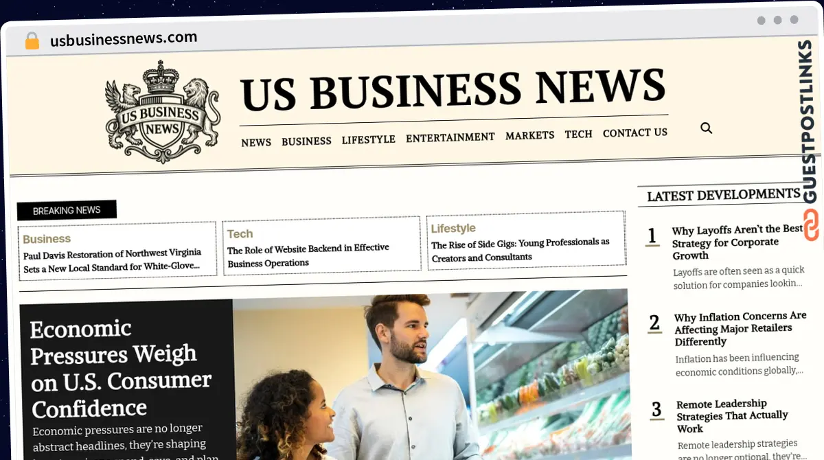 Publish Guest Post on usbusinessnews.com