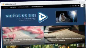 Publish Guest Post on videosdunet.fr