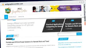 Publish Guest Post on webgraphicscenter.com