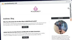 Publish Guest Post on wevaluebeauty.com