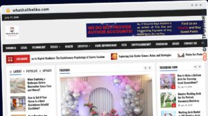 Publish Guest Post on whatitallbelike.com