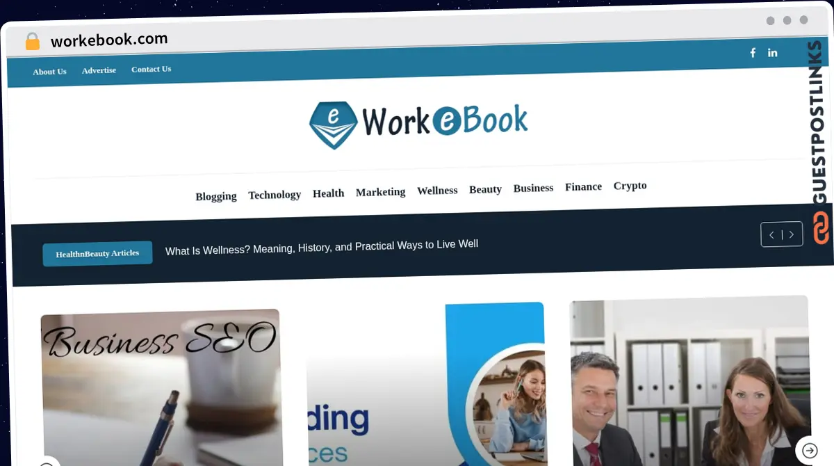 Publish Guest Post on workebook.com